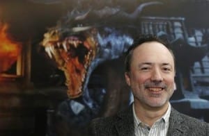 Tim Webber poses for a portrait at the Framestore offices in London