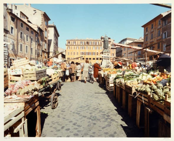 Luigi Ghirri Campo de' Fiori, 1990 Stampa cromogenica