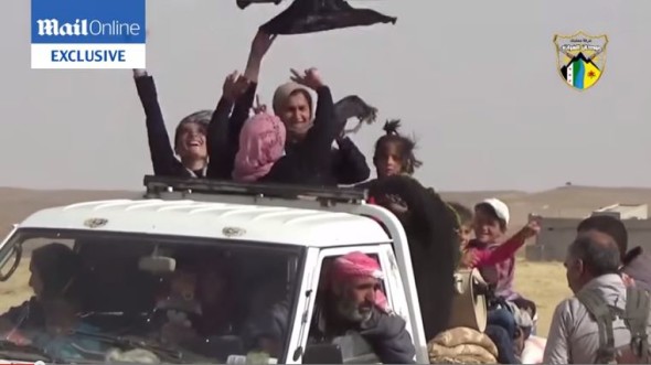 Libertà per le donne siriane in fuga dall'ISIS