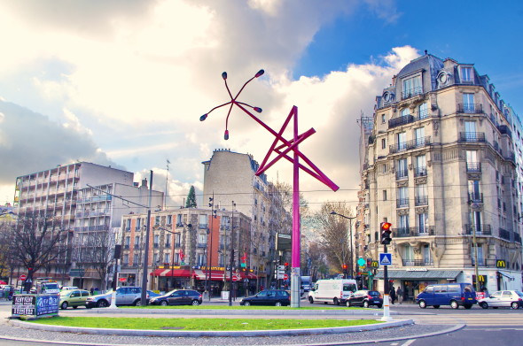 TwistedLampost Star, 2012 Porte de Bagnolet, Paris