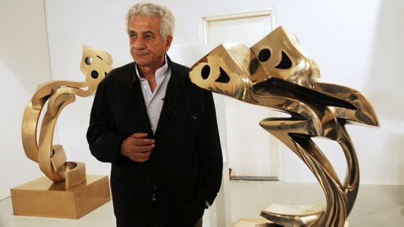 lo scultore Parviz Tanavoli non puà lasciare l'Iran