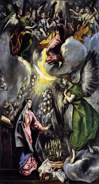 El Greco, Annunciazione, 1597-1600, Madrid, Museo Nacional del Prado © Museo Nacional del Prado, Madrid