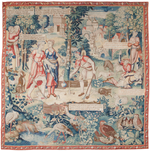 tapestry-depicting-the-ball-game-from-the-story-of-gombaut-and-macee