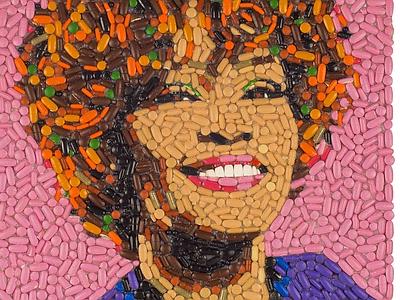 Da Amy a Whitney: ritratto è un mosaico fatto di migliaia di pillole