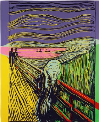The Scream (After Munch) di Andy Warhol da Sotheby's
