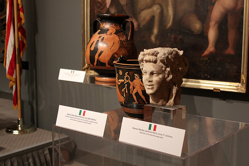 Washington – I carabinieri recuperano per il patrimonio italiano 7 opere d’arte