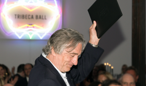 Robert De Niro festeggiato al ballo annuale della New York Academy of Arts