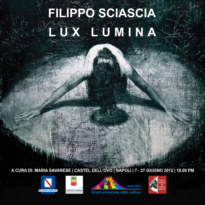 Napoli – FILIPPO SCIASCIA con “LUX LUMINA”