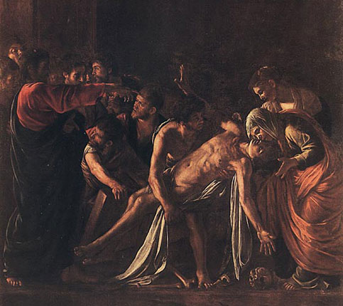 La Resurrezione di Lazzaro di Caravaggio torna al suo splendore