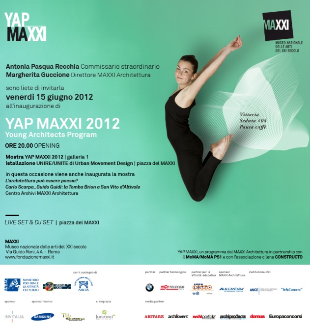 Roma – YAP MAXXI 2012. Young Architects Program