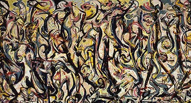 Il “Mural” di Pollock raggiunge il Getty per restauro