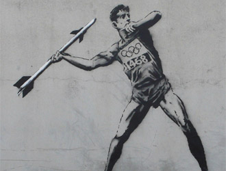 A rischio gli atleti di Banksy  per le Olimpiadi