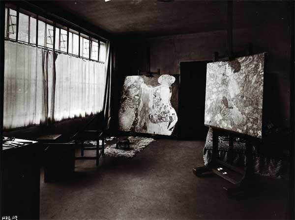 Apre le porte lo studio di Klimt