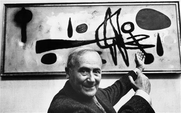 Un dipinto di Miró danneggiato da un visitatore maldestro alla Tate