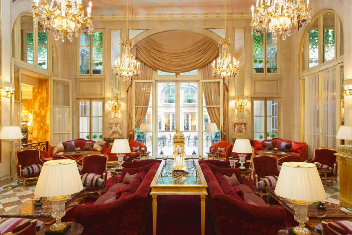 In vendita arredi da sogno dell’Hôtel de Crillon, Paris