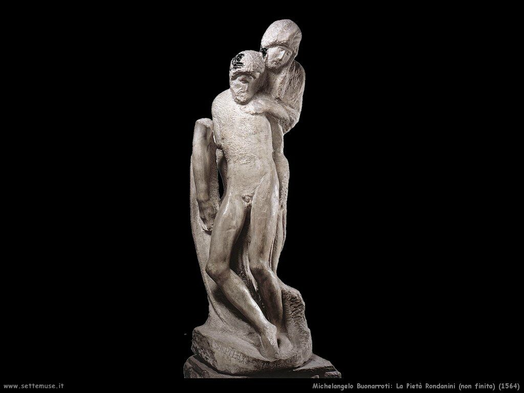 Incontro sul tema “La Pietà Rondanini valore simbolico del non-finito”