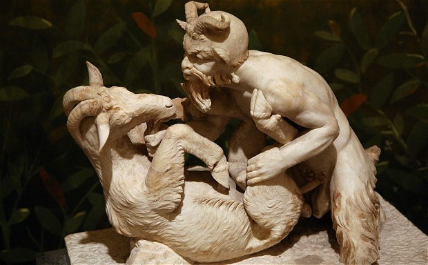 Statua a sfondo erotico da Pompei arriva al British Museum