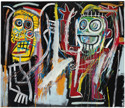 “Dustheads” di Basquiat in catalogo da Christie’s