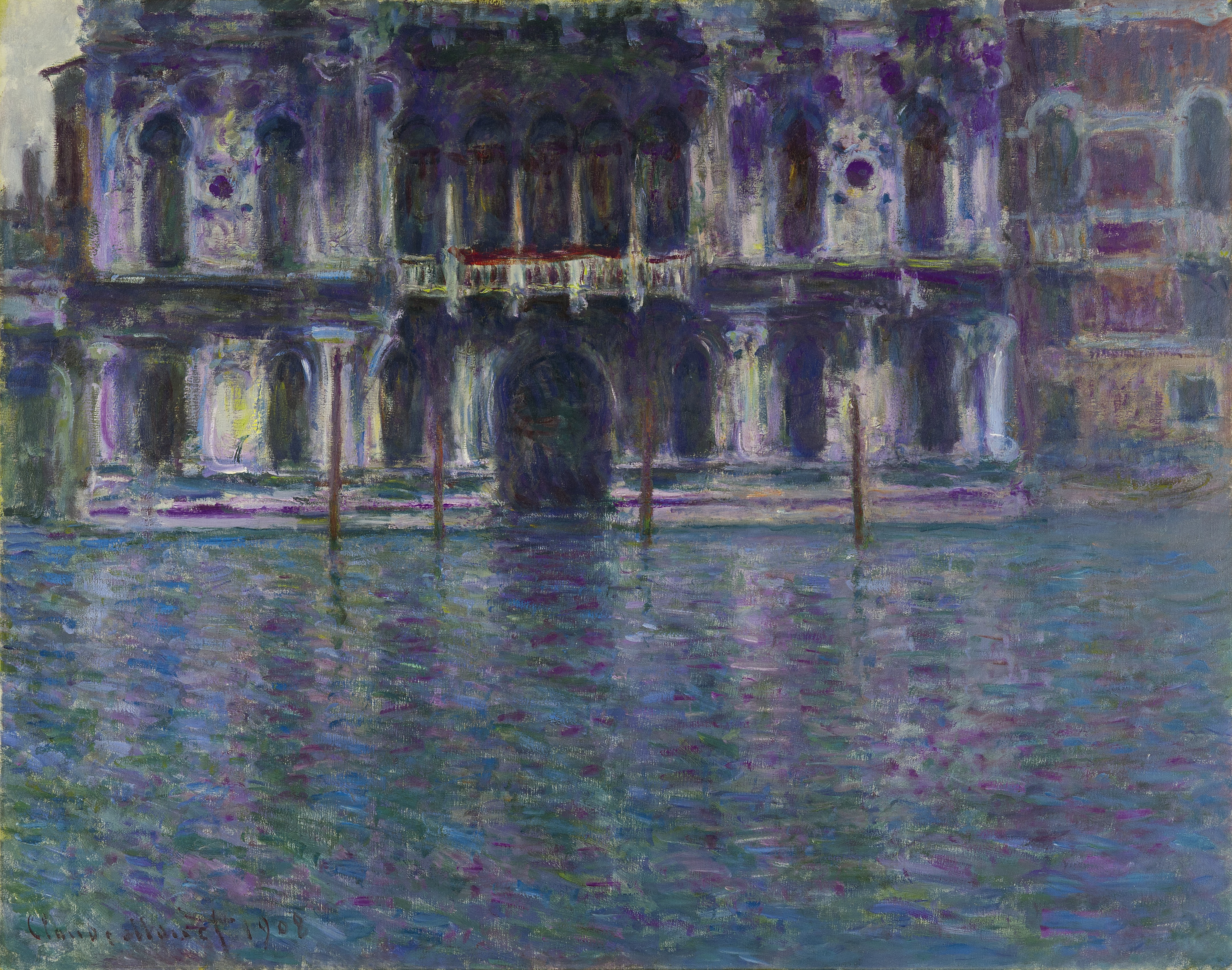 Una veduta di Venezia di Monet in asta a Londra
