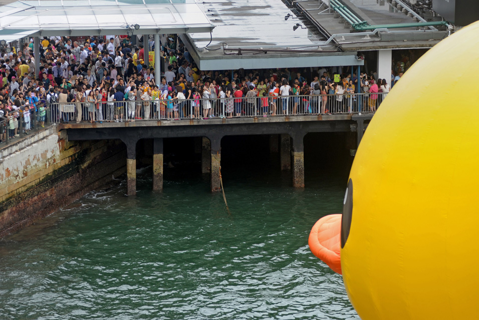 Bye bye, duck! Hong Kong saluta la gigantesca papera gonfiabile
