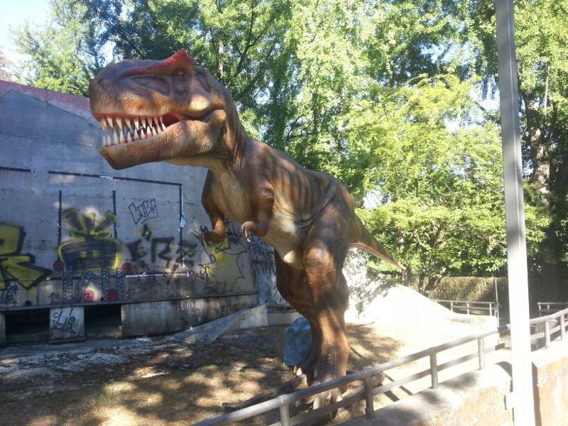 Torino invasa dai dinosauri