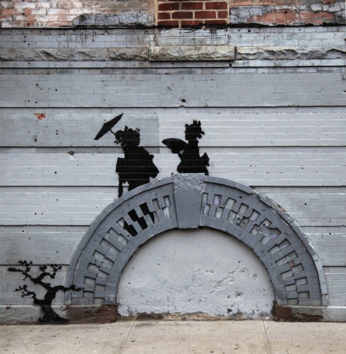 Bloomberg vs Banksy: basta murales