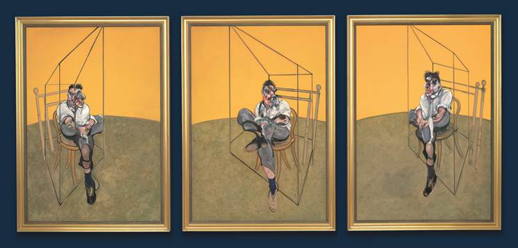 Francis Bacon per Lucian Freud: il trittico sarà esposto durante il Freize