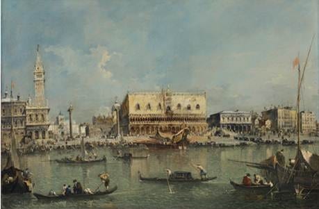 Una veduta veneziana di Francesco Guardi top lot tra gli Old Masters da Christie’s