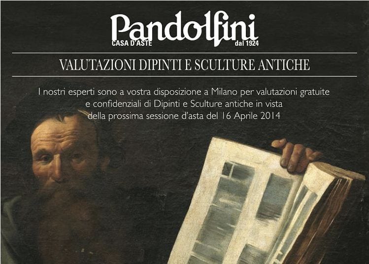 Valutazioni dipinti e sculture antiche da Pandolfini a Milano