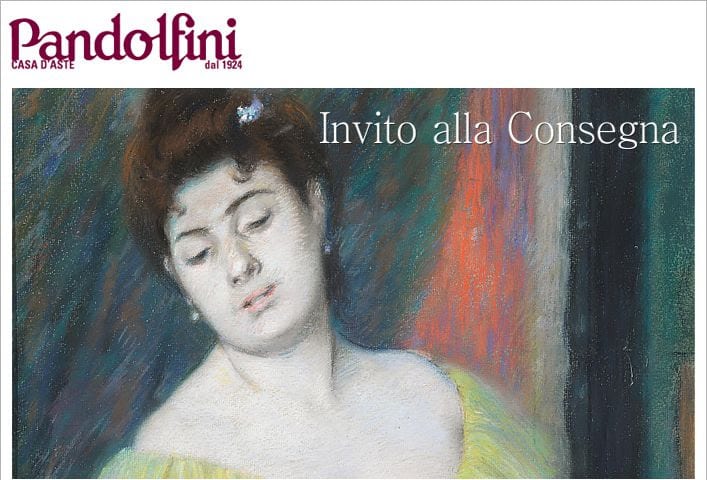 Raccolta opere da Pandolfini per aste Dipinti del XIX e XX secolo