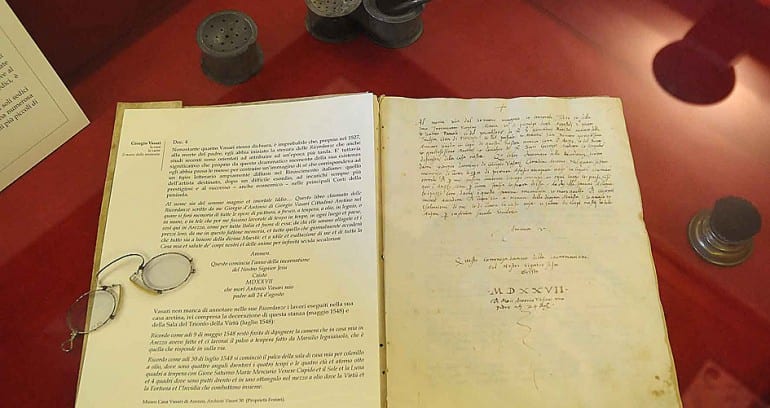Trovata all’Archivio di Stato di Firenze una lettera inedita di Giorgio Vasari