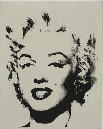 Una storica “White Marilyn” di Andy Warhol  in catalogo da Christie’s a 12/18 M$