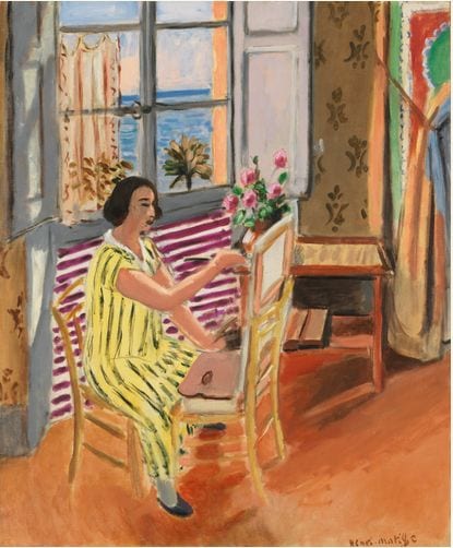 “La séance du matin” di Matisse da Sotheby’s NYC mercoledì 7 maggio. Stima: $20-30M