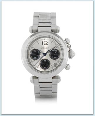 20 orologi Cartier ad offerta libera in asta da Meeting Art