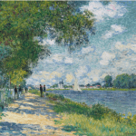 LOT 9 PROPERTY FROM THE COLLECTION OF RALPH C. WILSON, JR. CLAUDE MONET 1840 - 1926 LA SEINE À ARGENTEUIL signed Claude Monet and dated 75 (lower right) oil on canvas 59.8 by 79.8cm. 23 1/2 by 31 3/8 in. Painted in 1875. Estimate 7,000,000 — 10,000,000 GBP Price realized: