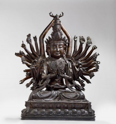 Un raro Bodhisattva Avalokistesvara stella da Artcurial