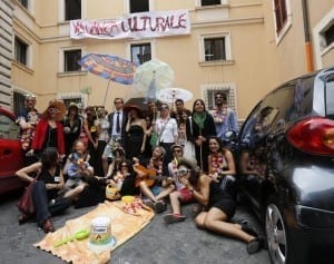 Roma - Attori e registi protestano per la nomina di un nuovo assessore alla cultura