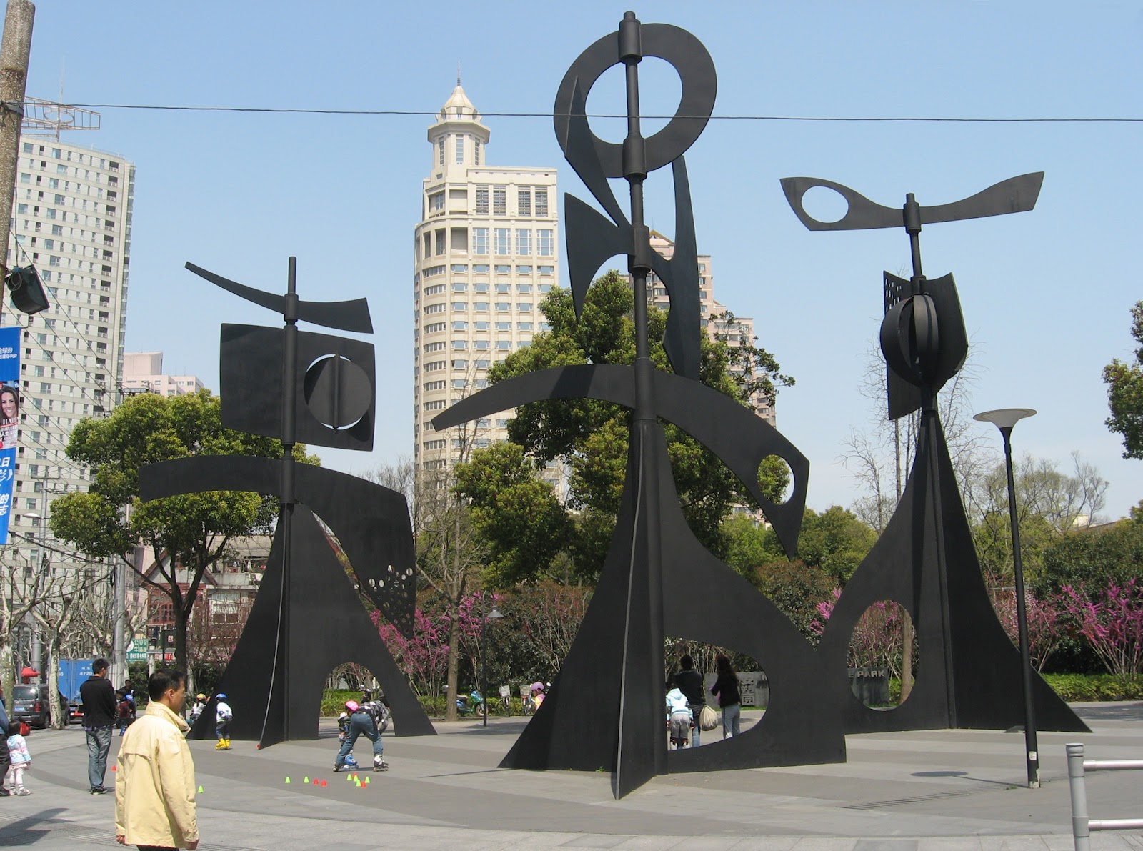Philippe Hiquily, Jing'an Sculpture Park Girouette Monumentale - 2010