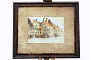 Un quadro realizzato da Hitler