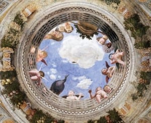 Mantova, Camera degli sposi. Oculo