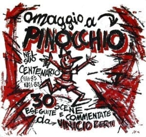 Pinocchio reinterpretato da Vinicio Berti