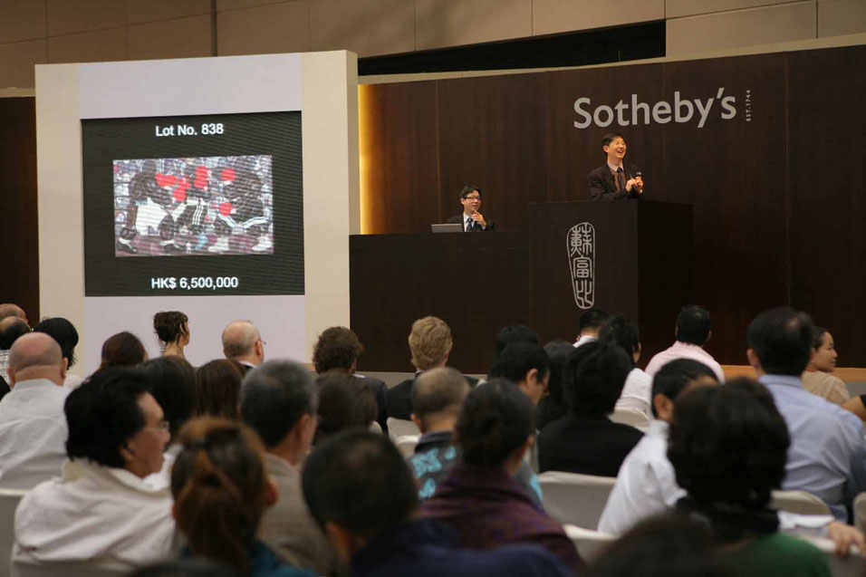 Il primo semestre 2014 conferma Sotheby’s leader sulla piazza asiatica