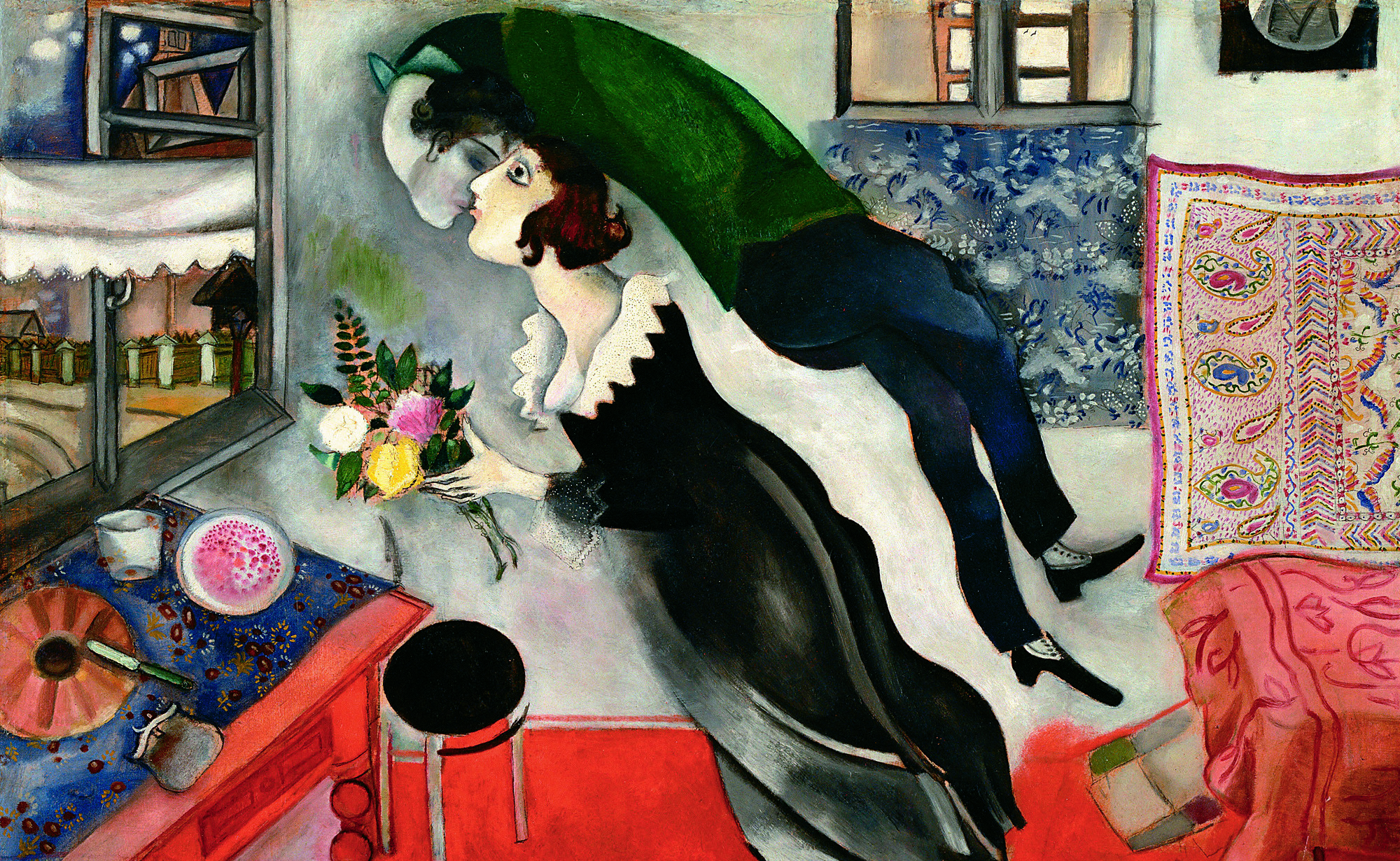 Marc e Bella Chagall, “L’amore non è amore se non ci si sente ardere e volare”