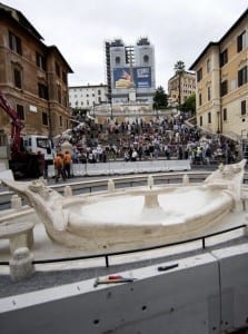 Piazza di Spagna, Fontana della Barcaccia