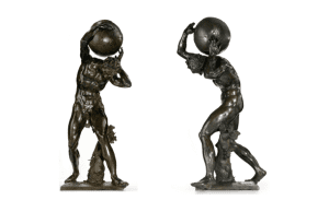 Adriaen de Vries, Bacchic Figure Supporting the Globe.