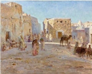 Etienne Dinet, Une place à Bou-Saâda