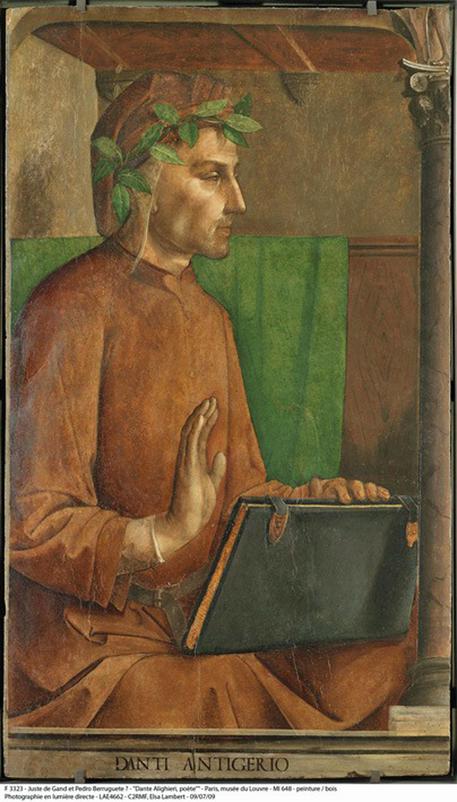 Studiolo del Duca Urbino: Dante Alighieri