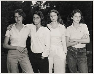 Nicholas Nixon, The Brown Sisters, 1975, New Canaan, Coon.
