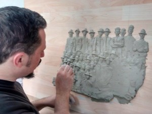 Franzella al lavoro