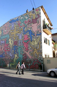 Tuttomondo, murale di Keith Haring a Pisa